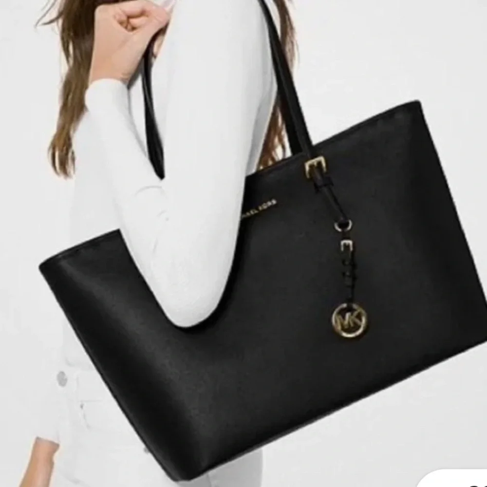 Michael Kors Jet Set Saffiano Travel Tote Bag-NWT - Picture 4 of 9